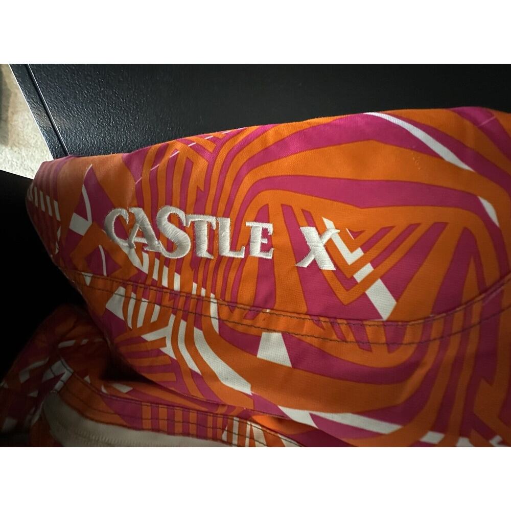 Castle X Racewear Women Medium Snowmobile Jacket Coat Quilt Lined Zip Up CLT - Picture 8 of 12